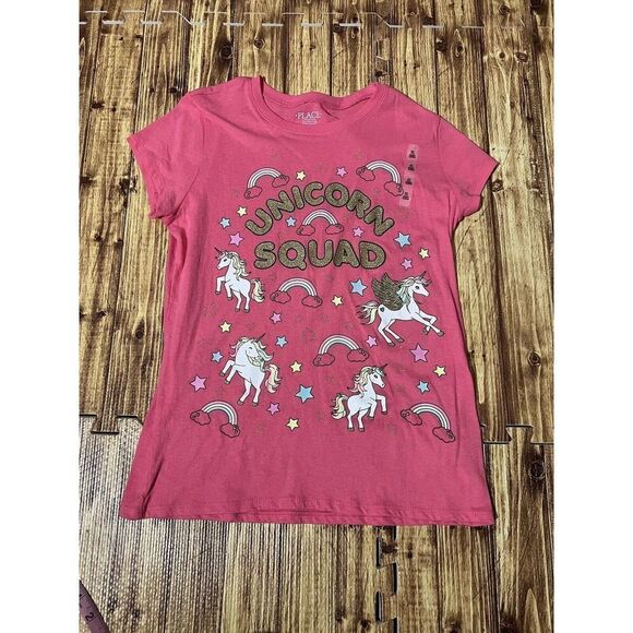 Unicorn Squad The Childrens Place Shirt Girls - Picture 2 of 5